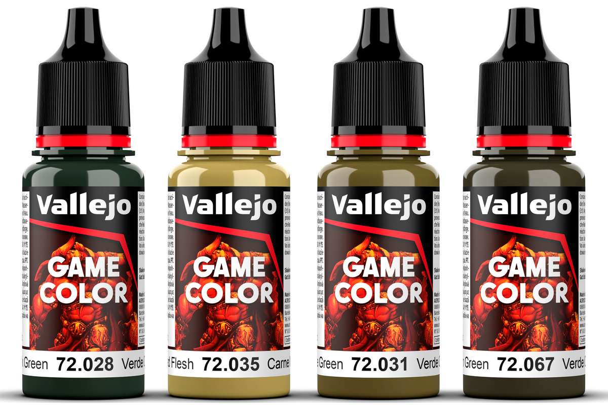 Game Color, dead flesh set 4x18ml